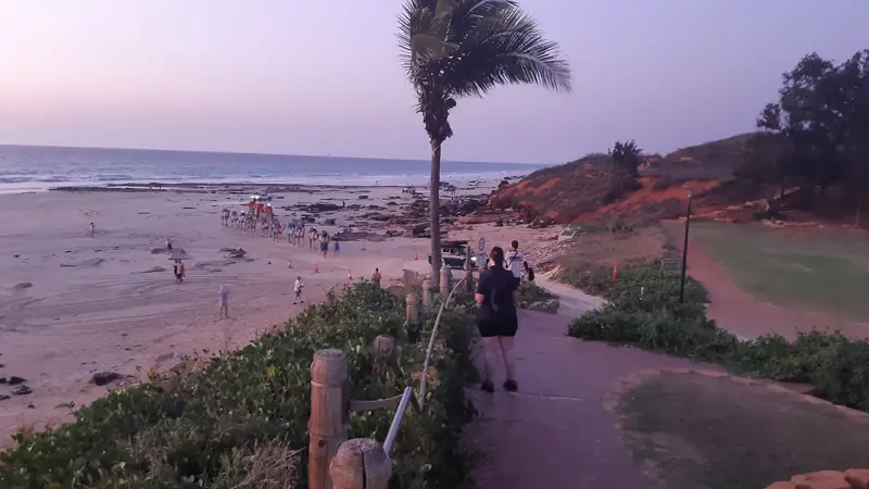 Cable Beach bei Sonnenuntergang, Broome
