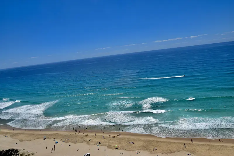 Surfstrand in Surfers Paradise, Gold Coast