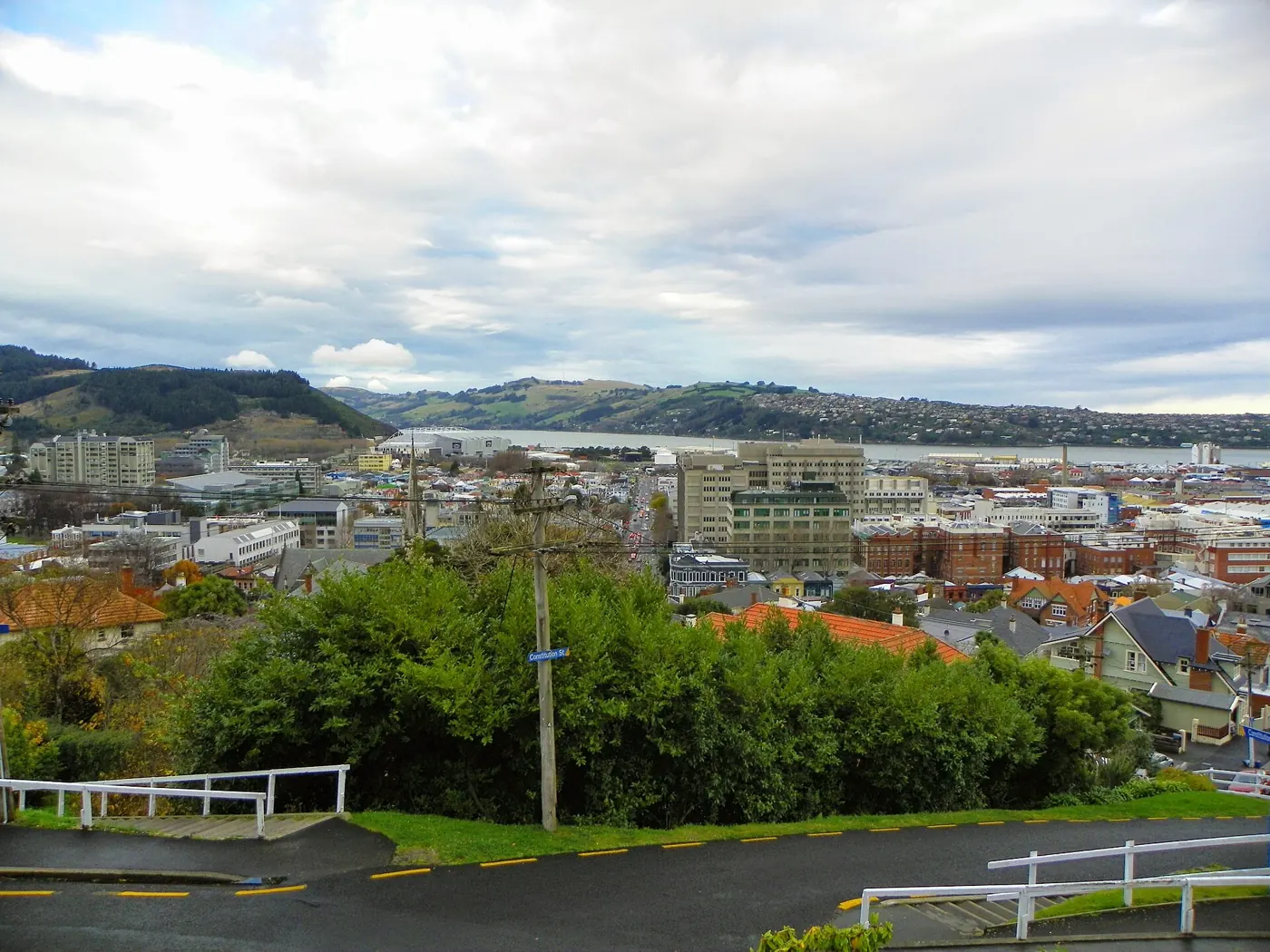 Blick über Dunedin