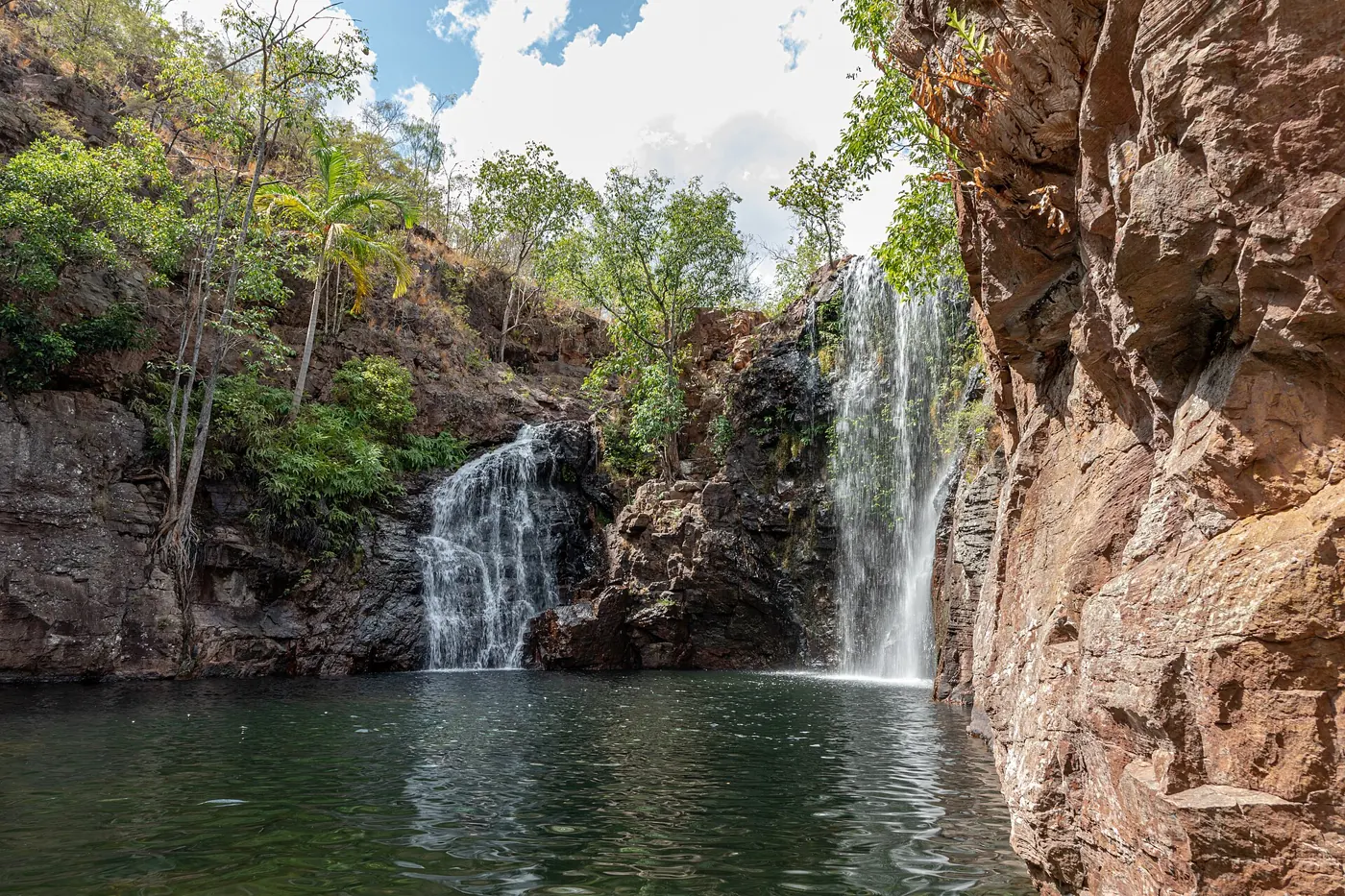 Becken unter den Florence Falls, Litchfield National Park