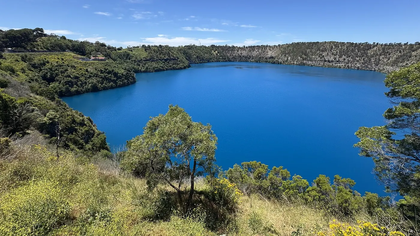 Der Blue Lake in Mount Gambier