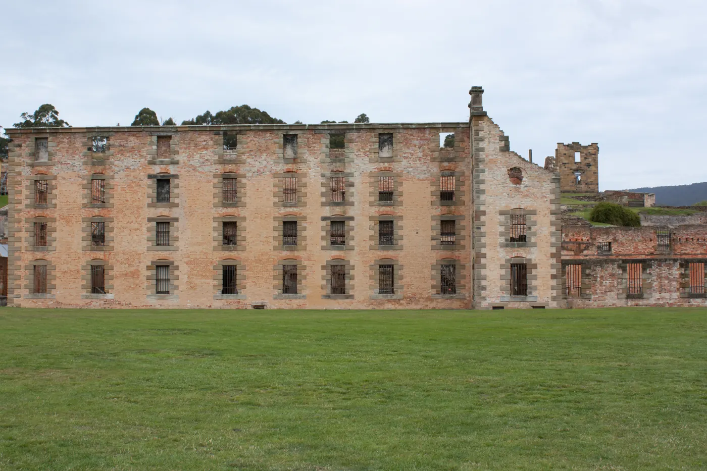 Die Ruinen der Penitentiary in der Port Arthur Historic Site