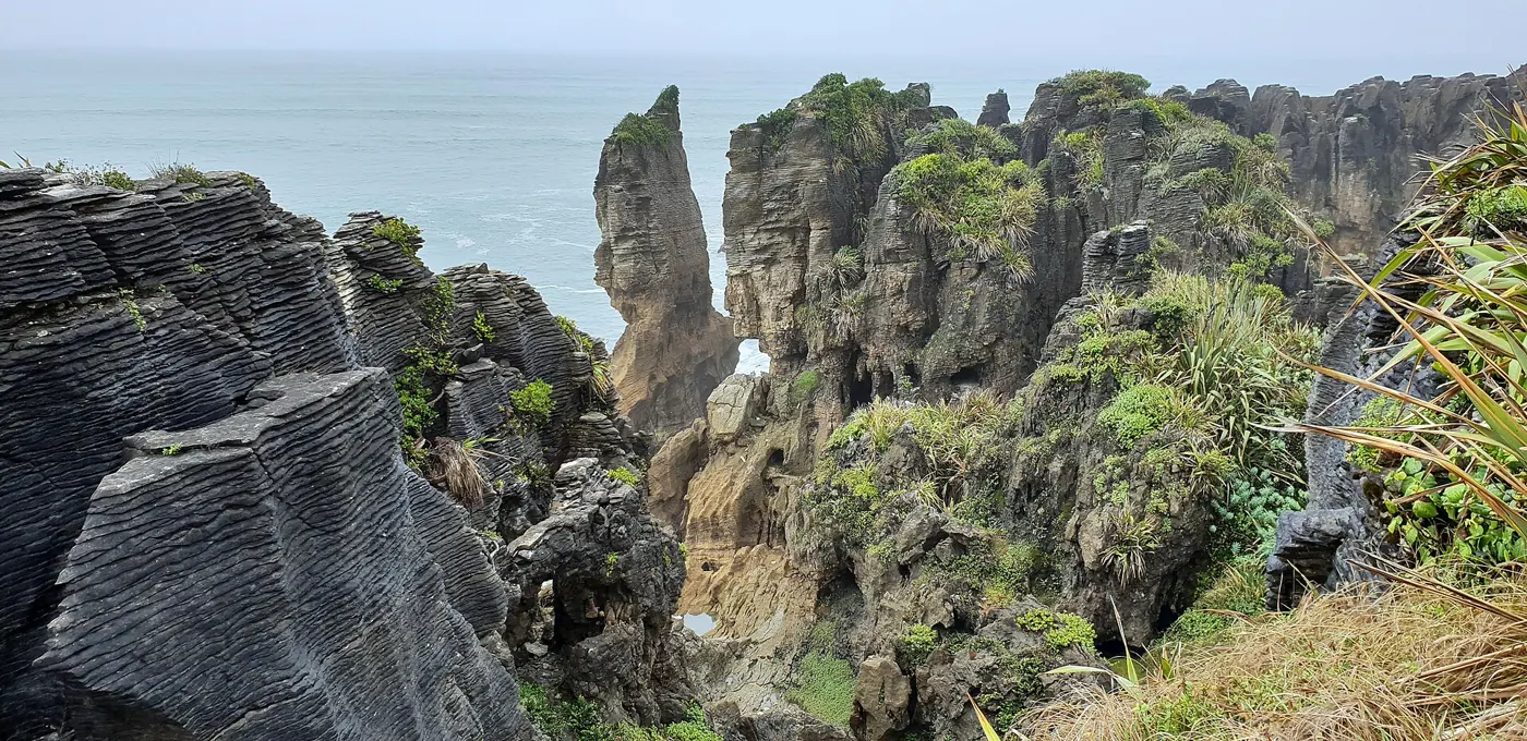 Die Pancake Rocks bei Punakaiki