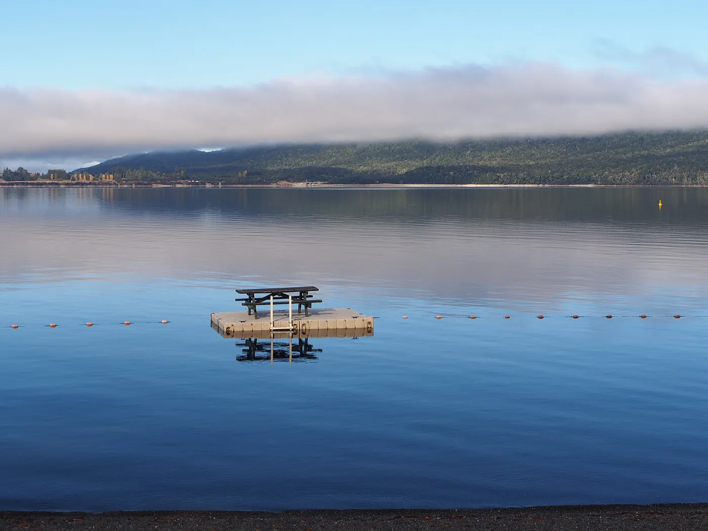 Ruhiger Morgen am Lake Te Anau