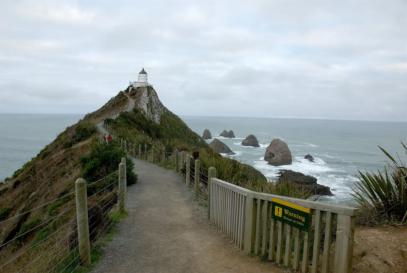 Leuchtturm am Nugget Point in den Catlins
