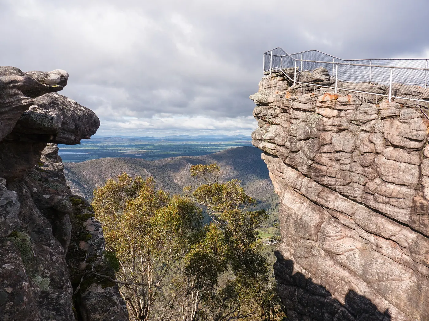 Der Aussichtspunkt The Pinnacle in den Grampians (Gariwerd)