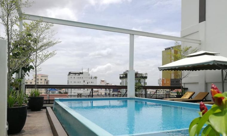 Hotel in Phnom Penh, Unterkunft bei Cambodia Adventure, 10 Tage