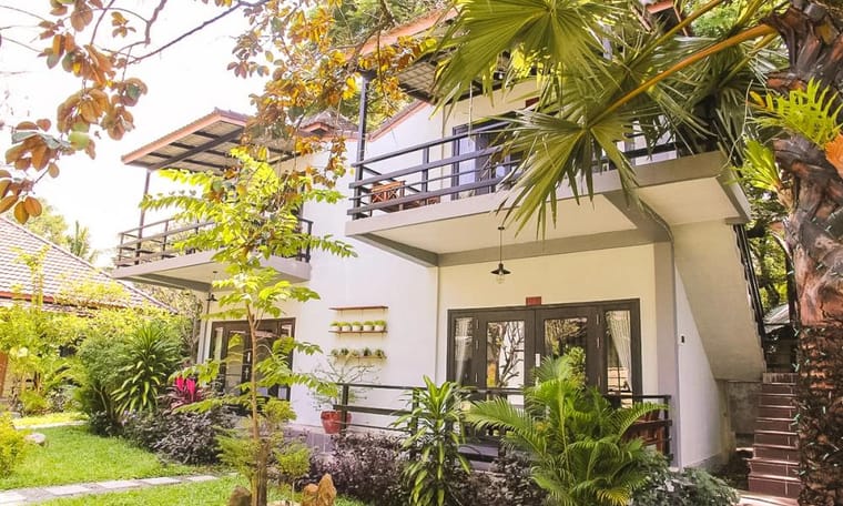 Guesthouse in Kampot, Unterkunft bei Cambodia Adventure, 10 Tage