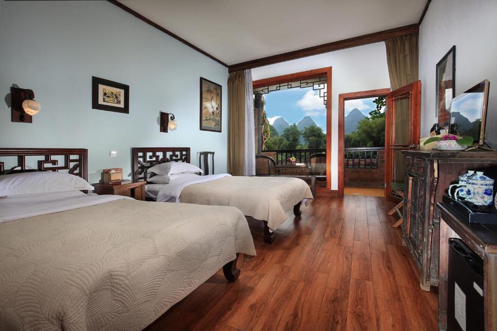 Hotel in Yangshuo, Unterkunft bei China Explorer, 17 Tage