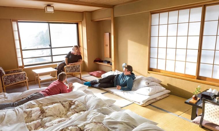 Hotel in Nagano, Unterkunft der Japan Adventure, 17 Tage Tokio bis Osaka