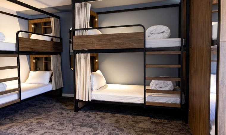 Hostel in Wanaka, Unterkunft der NZ Adventure, 17 Tage Auckland bis Queenstown