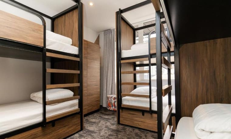 Hostel in Auckland, Unterkunft der NZ Adventure North, 9 Tage Auckland bis Wellington