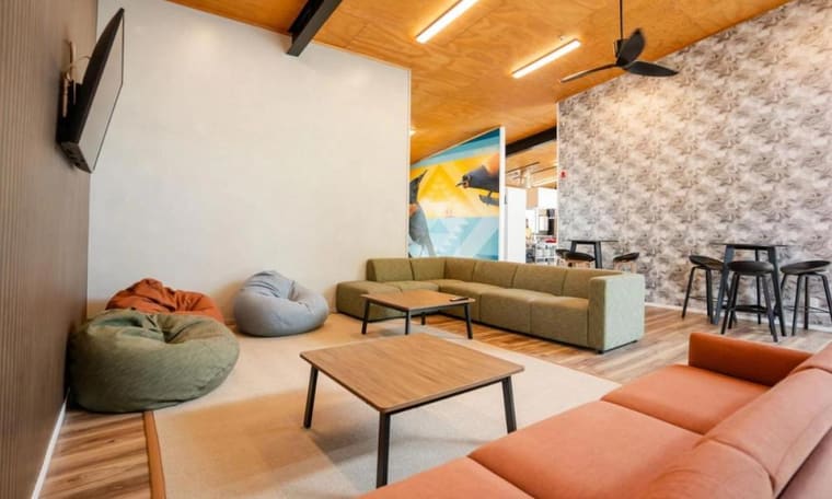 Hostel in Rotorua, Unterkunft der NZ Adventure North, 9 Tage Auckland bis Wellington