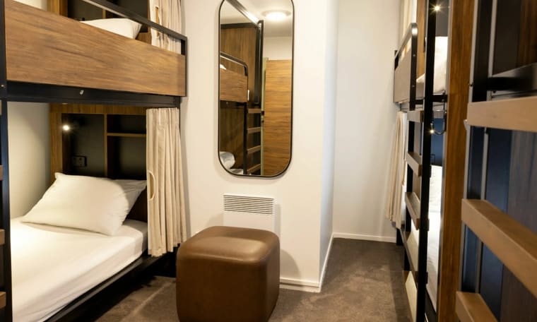 Hostel in Queenstown, Unterkunft der NZ Adventure South, 9 Tage Christchurch bis Queenstown