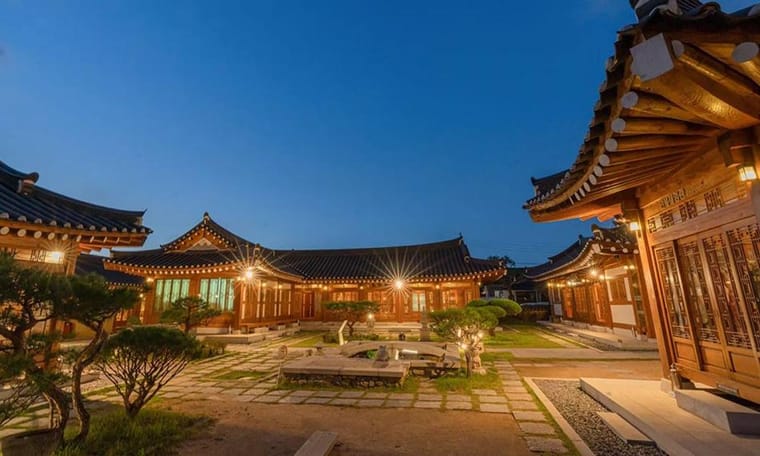 Gyeongju Hanok Village, Unterkunft der South Korea Adventure, 10 Tage