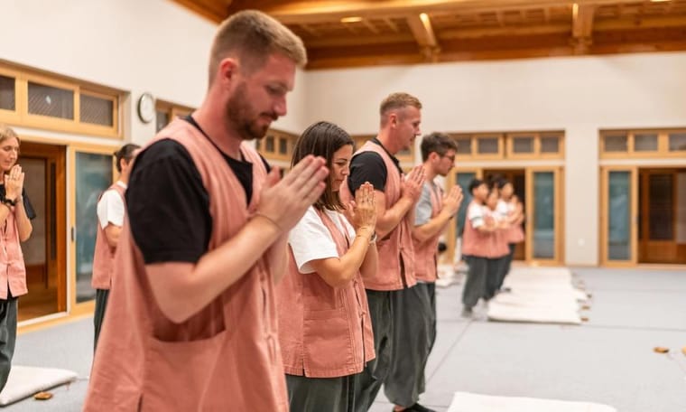 Übernachtung im buddhistischen Tempel, Unterkunft der South Korea + Japan Adventure, 22 Tage