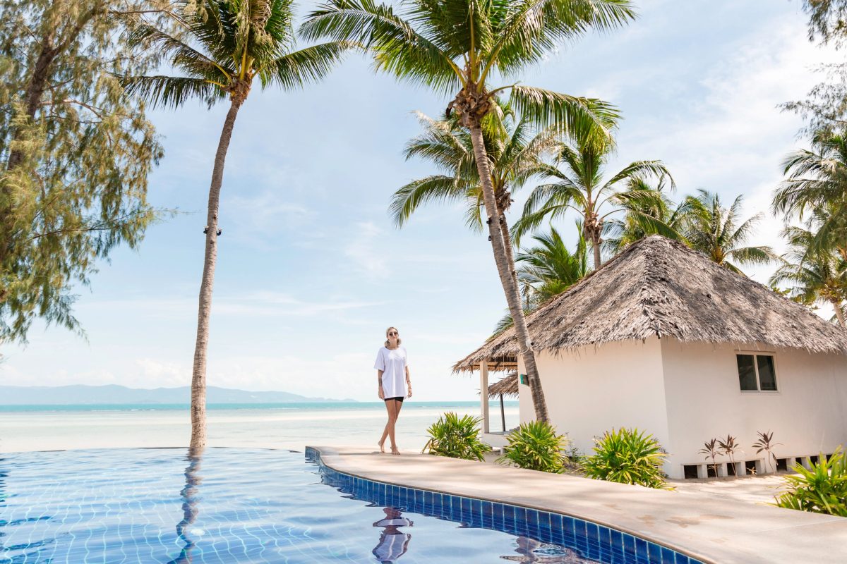 Strandresort auf Koh Phangan, Unterkunft der Ultimate Asia, 63 Tage