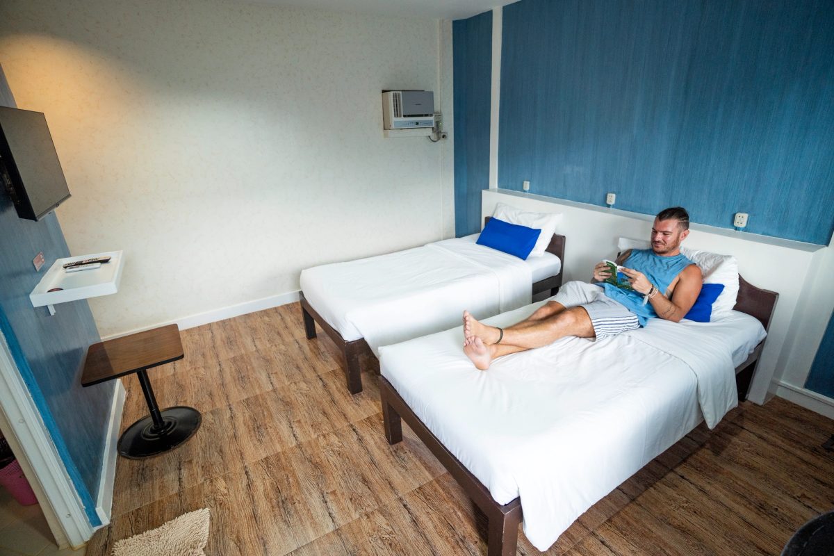Strandresort in Moalboal, Unterkunft der Ultimate Asia, 75 Tage