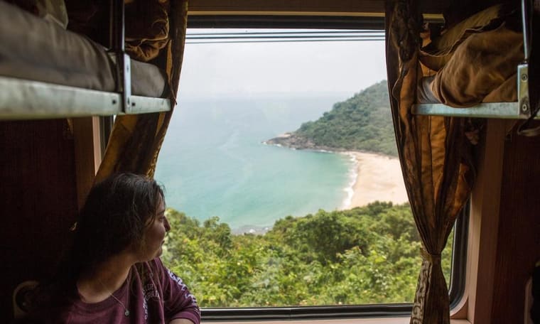 Nachtzug, Unterkunft der Vietnam Adventure, 12 Tage Hanoi bis Ho-Chi-Minh-Stadt